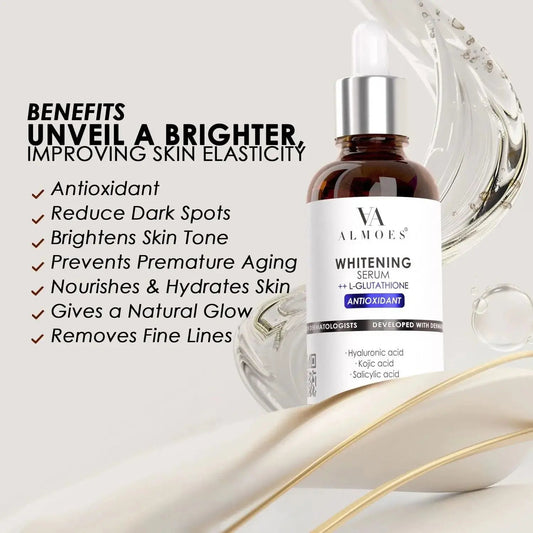 ALMOES Whitening L-Glutathione Serum Antioxidant 30 ml ALMOES