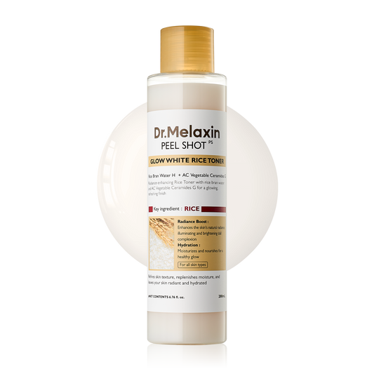 Dr.Melaxin Peel Shot Glow White Rice Trilogy Set Dr.Melaxin