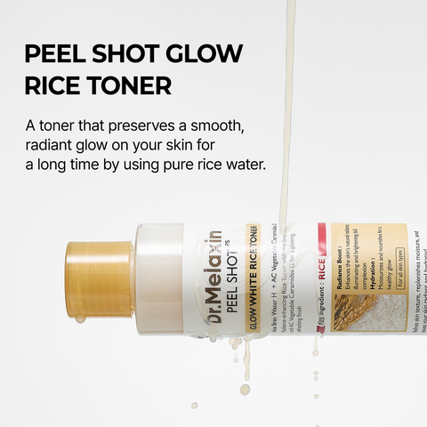 Dr.Melaxin Peel Shot Glow White Rice Trilogy Set Dr.Melaxin