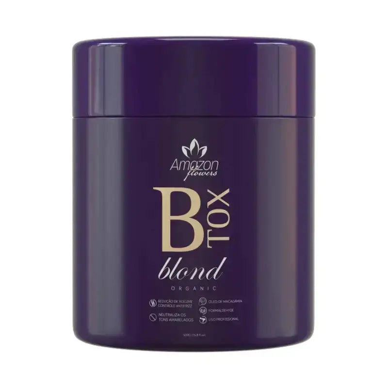 Amazon Flowers Btox Blond Organic Hair Straightener 500 g AMAZON FLOWERS