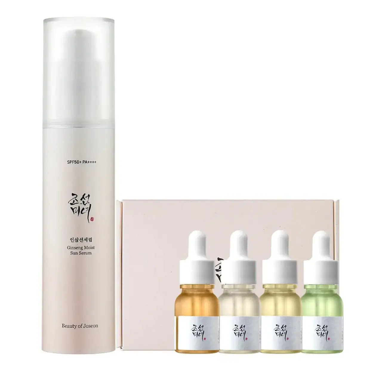 Beauty of Joseon Hanbang Serum Discovery Kit + Ginseng Moist Sun Serum Bundle BEAUTY OF JOSEON