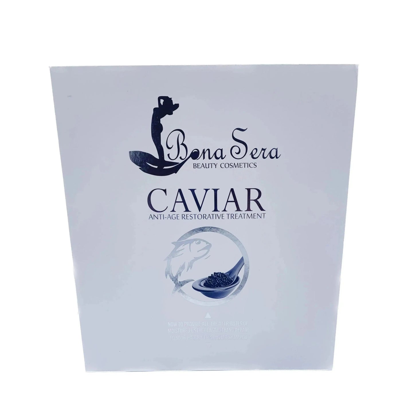 Bona Sera Caviar Anti Age Restorative Treatment Professional Hair care Kit for dry hair bona sera