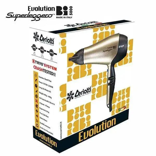 CERIOTTI Evolution Bi5000 Brushless Superleggero Hair Dryer CERIOTTI
