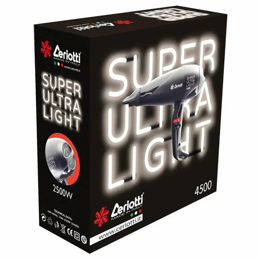 CERIOTTI Super Ultra Light 4500 Hair Dryer CERIOTTI