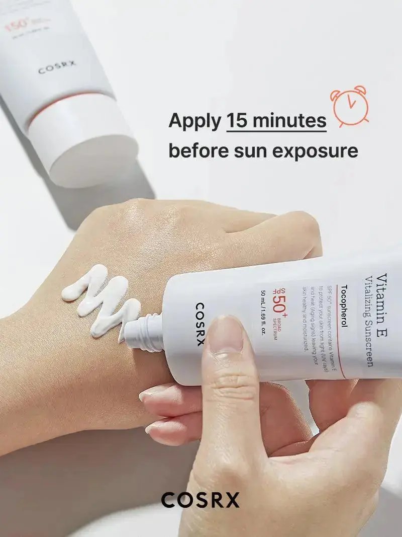 COSRX Vitamin E Vitalizing Sunscreen SPF 50+ COSRX