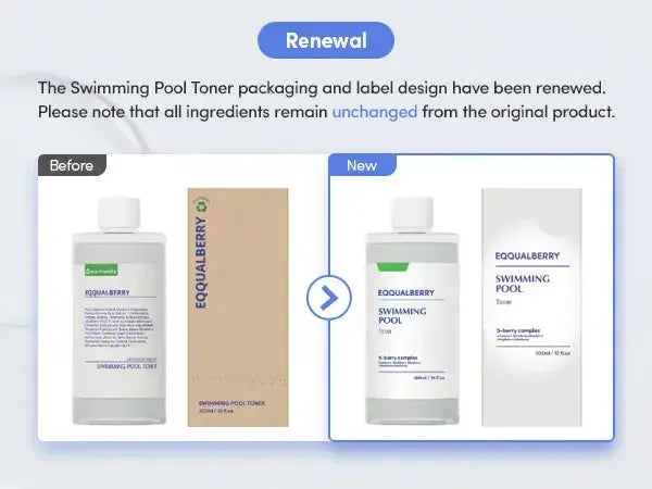 EQQUALBERRY Swimming Pool Toner 155 ml EQQUALBERRY