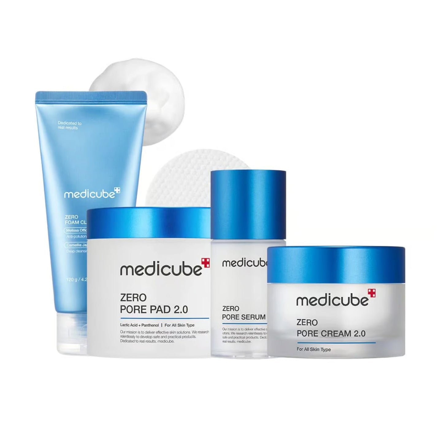 MEDICUBE Zero Pore Clearer 4 Pcs Set Medicube