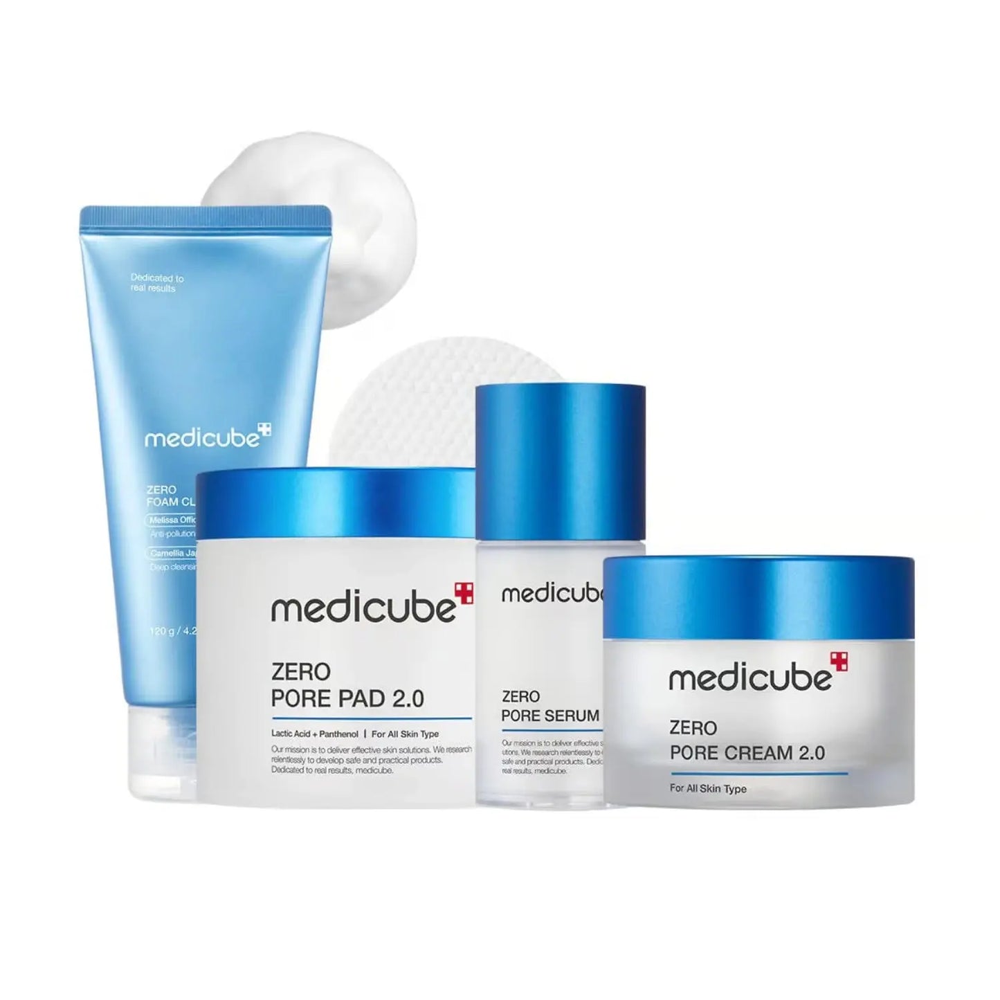 MEDICUBE Zero Pore Clearer 4 Pcs Set Medicube