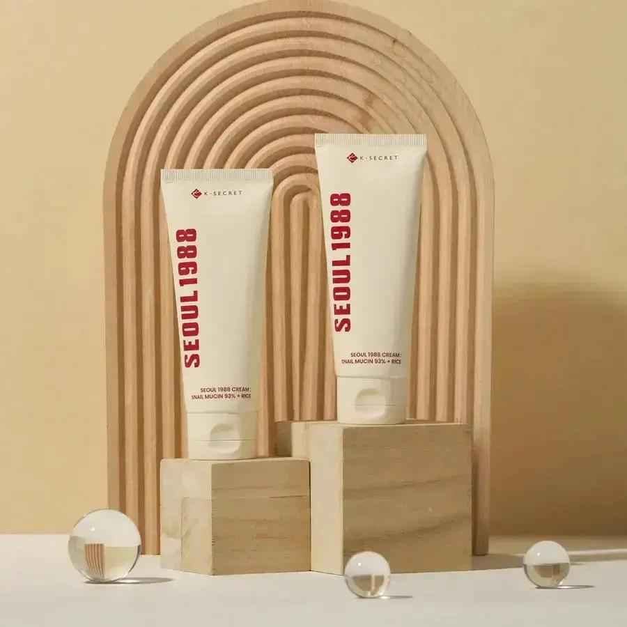 SEOUL 1988 Cream: Snail Mucin 93% + Rice 100 ml