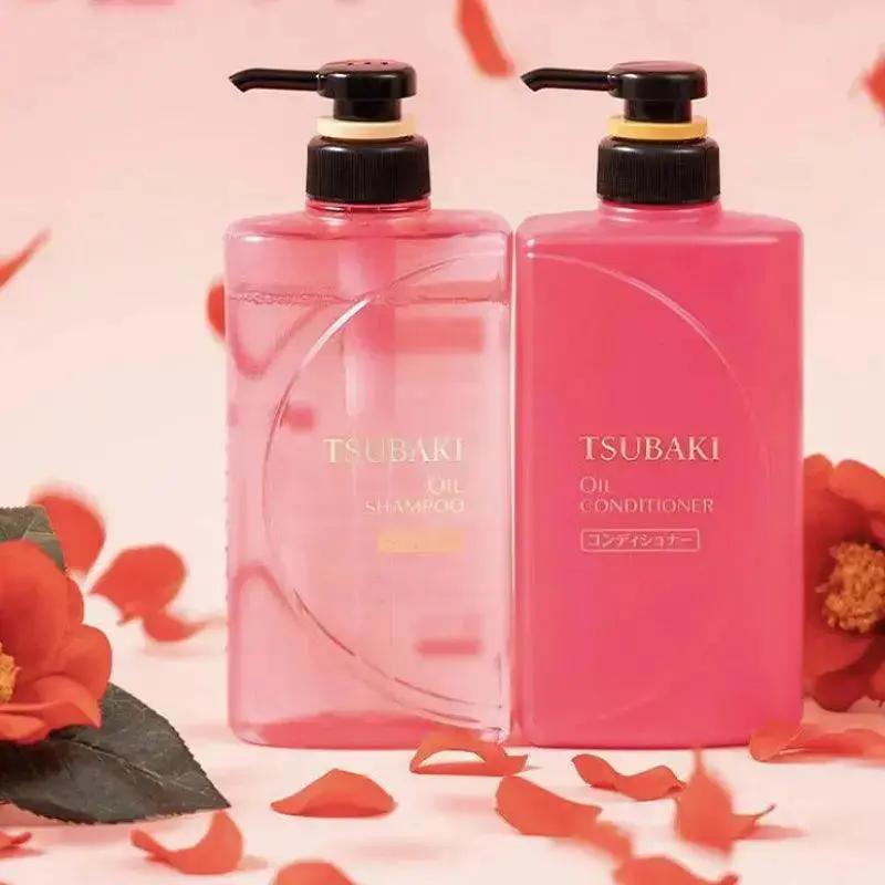 Shiseido Tsubaki Oil Shampoo And Conditioner Pump Pair 490 ML Shiseido Tsubaki