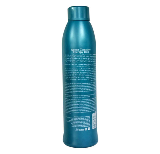 Abpnatural Cosmetics Blue Mar Ocean Compose Therapy Hair Treatment For Colored Hair Protection 1000ML