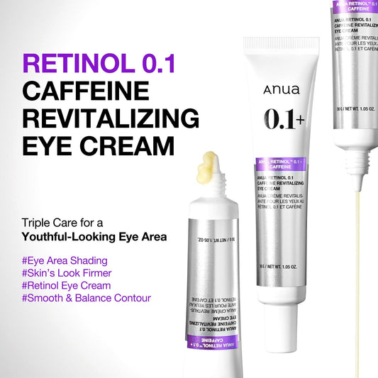ANUA Retinol Anti-Aging Duo bundle featuring two skincare products with retinol for reducing wrinkles and revitalizing skin.