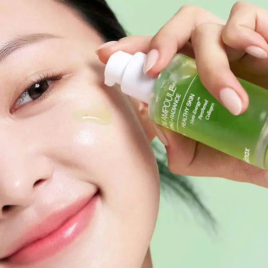 CELIMAX The Real Noni Energy Ampoule 30ml bottle with vibrant packaging, showcasing a skincare ampoule for revitalizing skin.