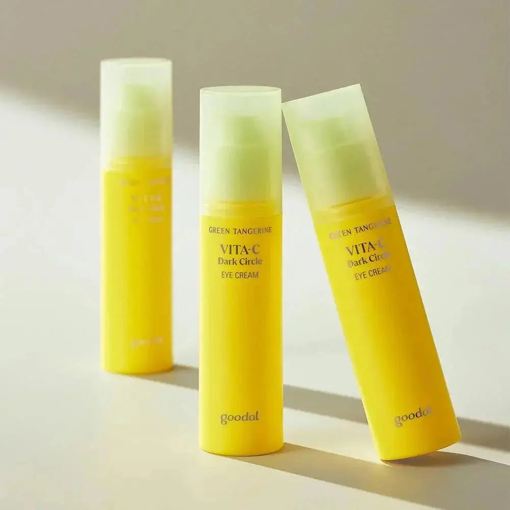 Goodal Vitamin C Dark Circle Eye Cream in 30ml tube, moisturizing eye cream for brightening and reducing dark circles.