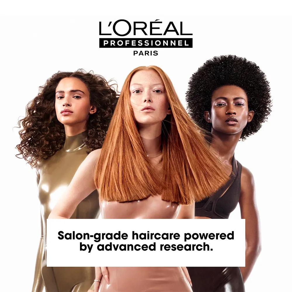 L'Oreal Professionnel Vitamino Color Shampoo with Resveratrol for color-treated hair, 300ml bottle, showing the shampoo in a sleek container.