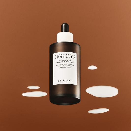 SKIN 1004 Madagascar Centella Probio-Cica Intensive Ampoule serum with centella and probiotics for soothing skin.