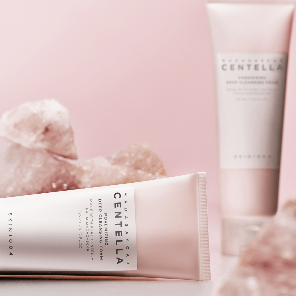 SKIN 1004 Madagascar Centella Pore-Refreshing Deep Cleansing Foam with gentle foaming action and natural ingredients for clean skin