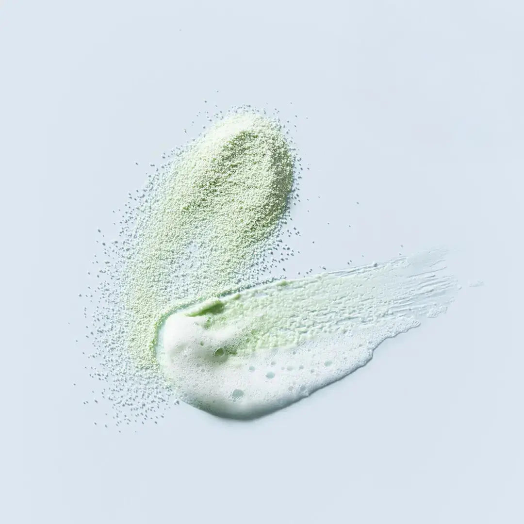 TOCOBO Cica Calming Powder Wash in a 50g container, featuring a white powder formula for soothing skincare.