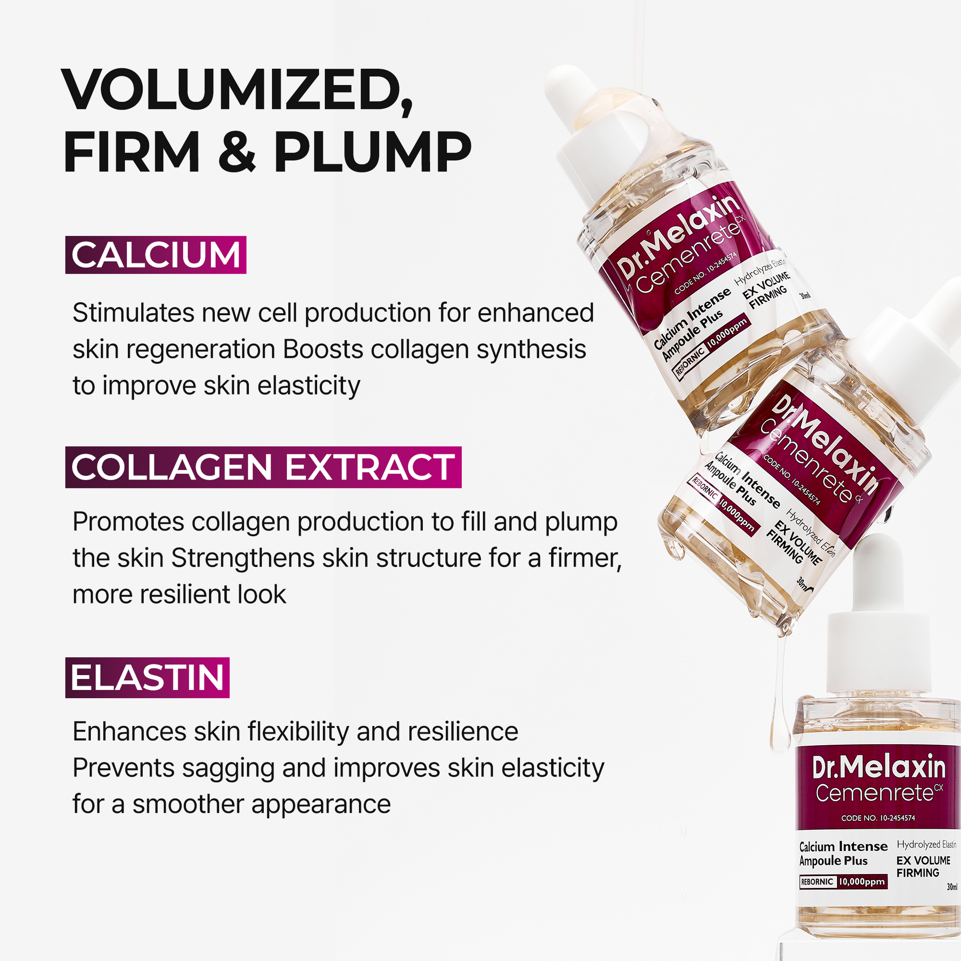 Dr.Melaxin Calcium Eyecare Routine Set Dr.Melaxin