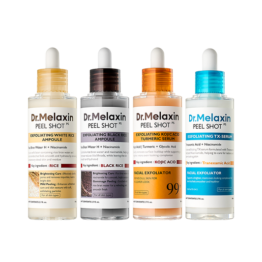 DR.MELAXIN Peel Shot Exfoliating Ampoule 4 Type Set