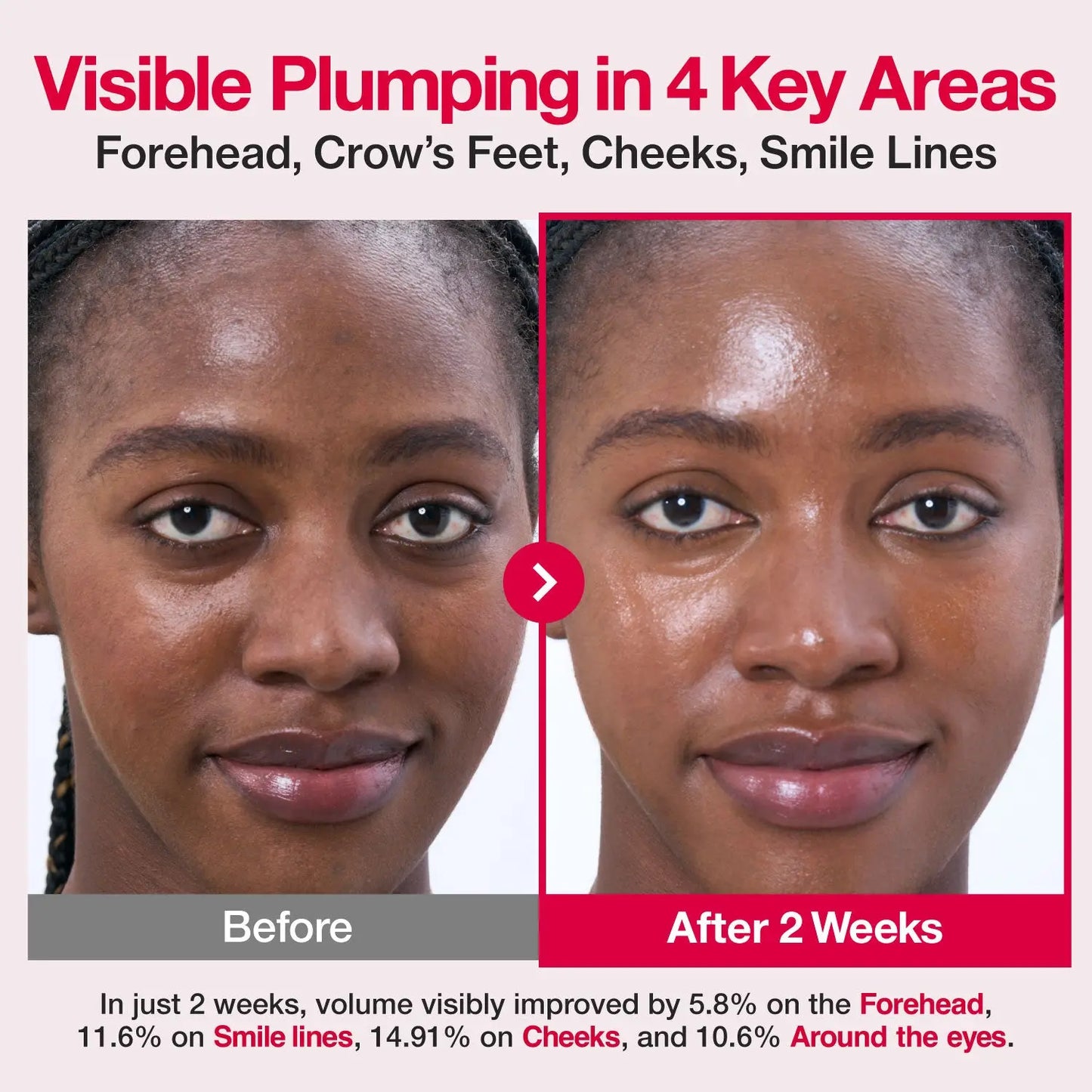 Numbuzin No.2 Rose PDRN Collagen 2X Plumping Serum + Collagen Shot 30ml Numbuzin