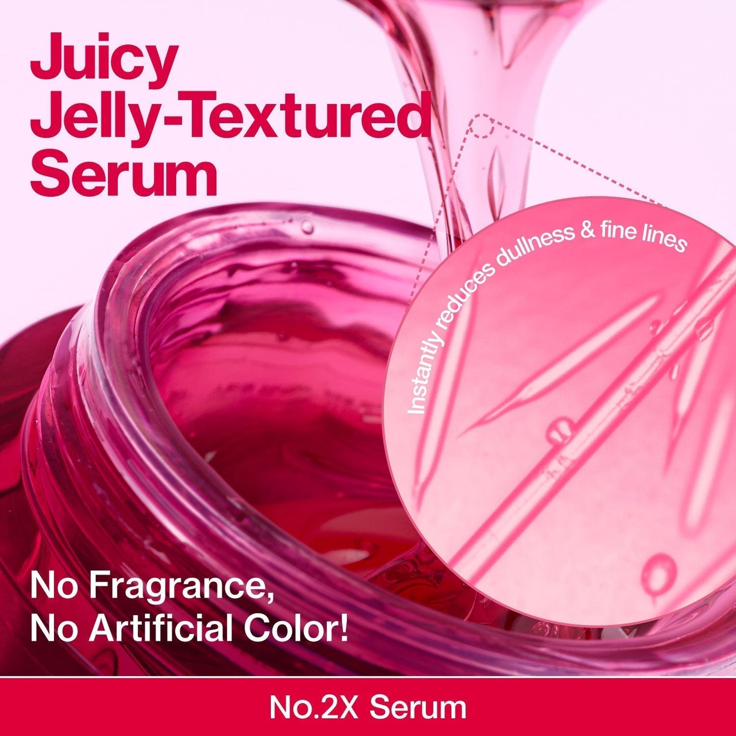 Numbuzin No.2 Rose PDRN Collagen 2X Plumping Serum and Collagen Shot in 30ml bottle, featuring rose extract and skincare benefits.