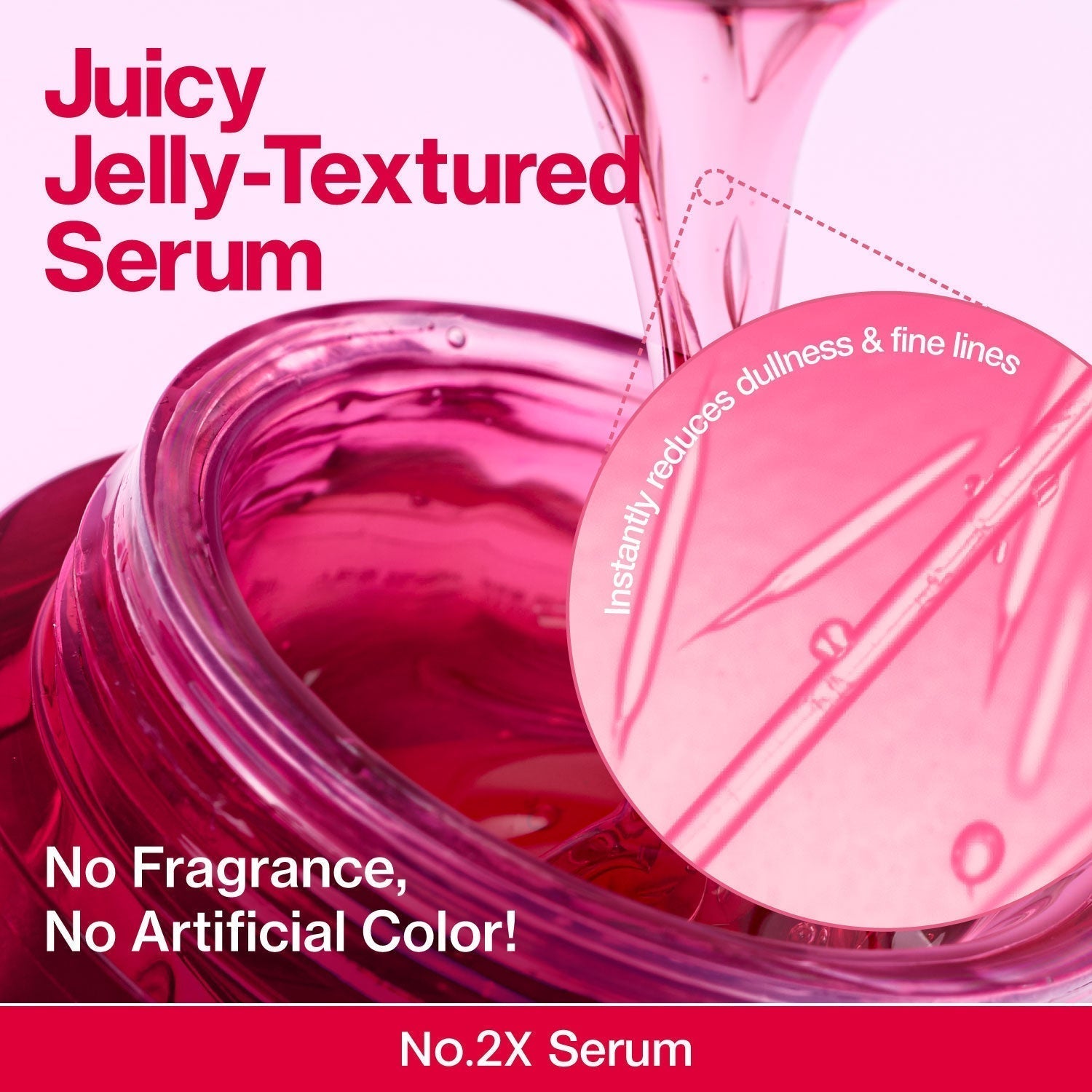 Numbuzin No.2 Rose PDRN Collagen 2X Plumping Serum and Collagen Shot in 30ml bottle, featuring rose extract and skincare benefits.