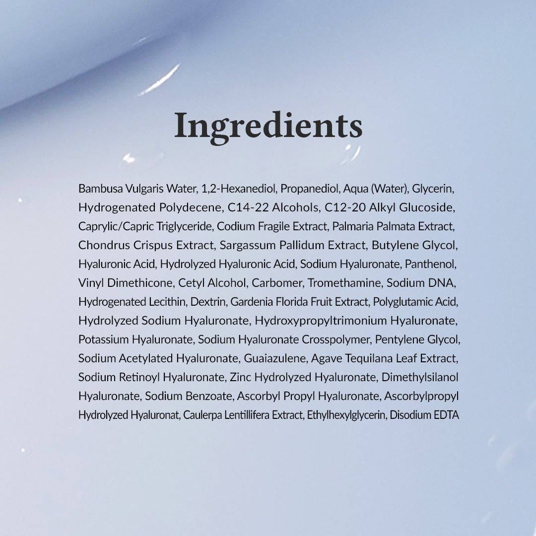 DR ALTHEA Aqua Marine Watery Cream jar showing its blue and white packaging with a smooth, hydrating cream inside.