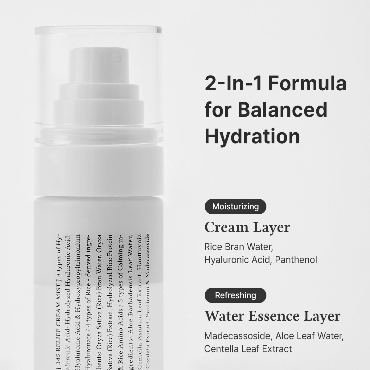 DR ALTHEA Relief & Glow Mist Duo with two hydrating facial mists in sleek bottles, perfect for refreshing skin.