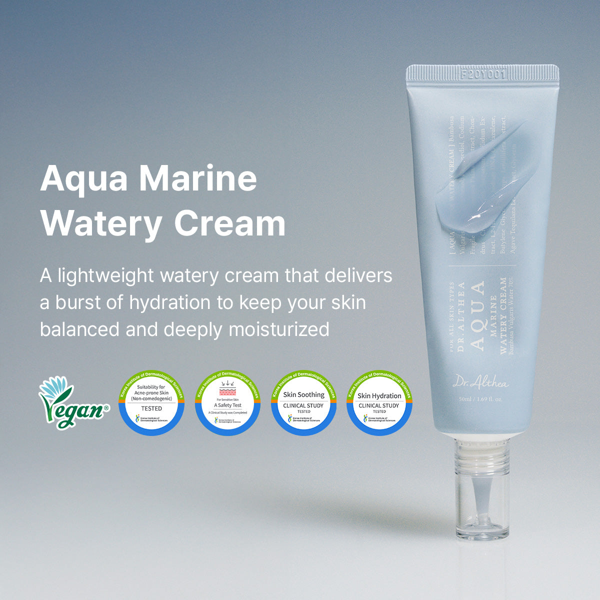 DR ALTHEA Deep Hydrating Skincare Routine Set with moisturizers and serums, displayed in a white and blue packaging.