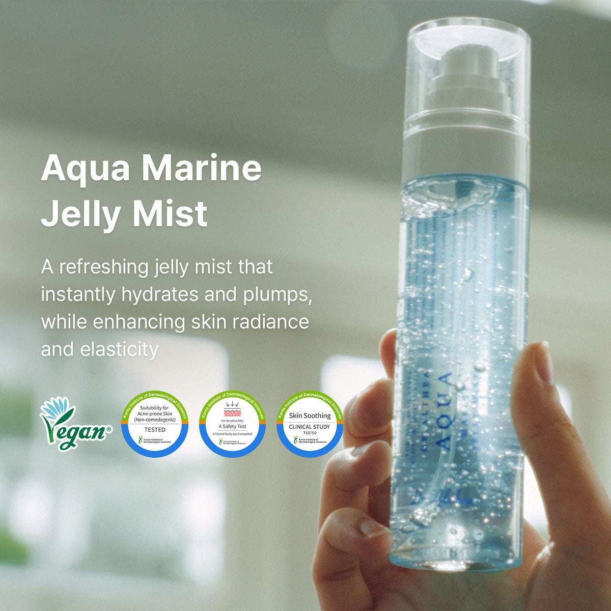 DR ALTHEA Relief & Glow Mist Duo bottles with clear labels and mist spray nozzles, set against a neutral background.