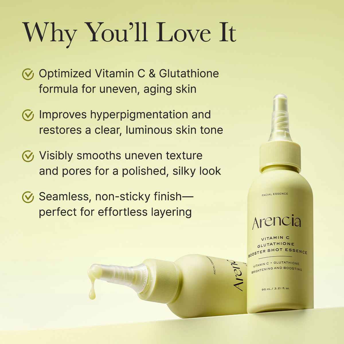 ARENCIA Vitamin C Glutathione Brightening Trio Set