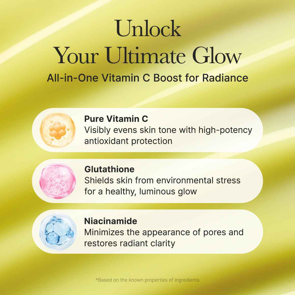 ARENCIA Vitamin C Glutathione Brightening Trio Set