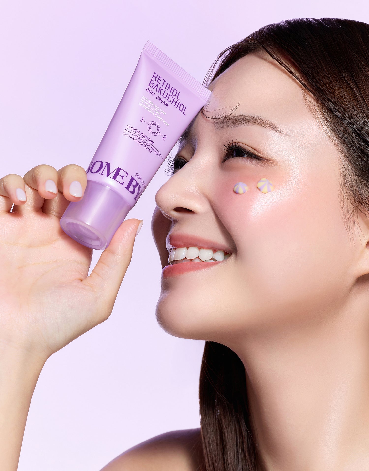 SOME BY MI Retinol and Bakuchiol anti-aging duo in sleek bottles, designed for gentle skin renewal and reducing signs of aging.