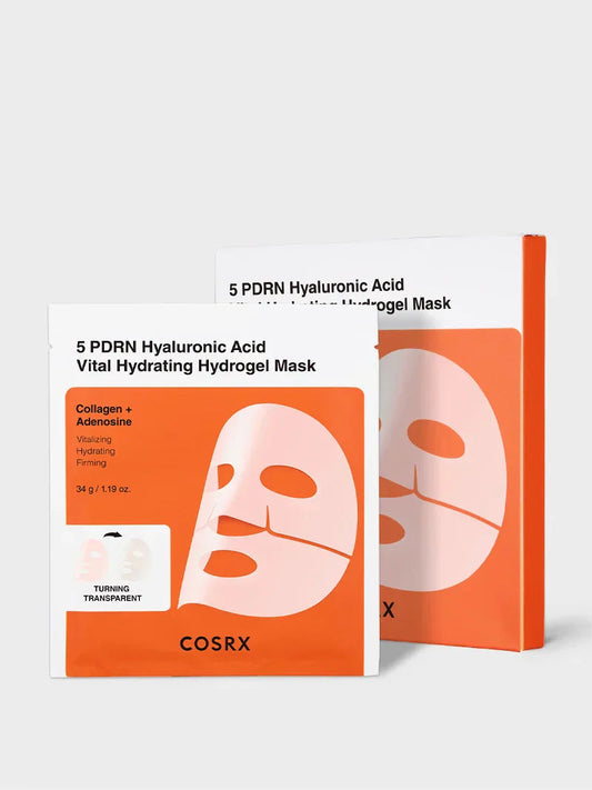 COSRX 5 PDRN Hyaluronic Acid Vital Hydrating Hydrogel Mask COSRX