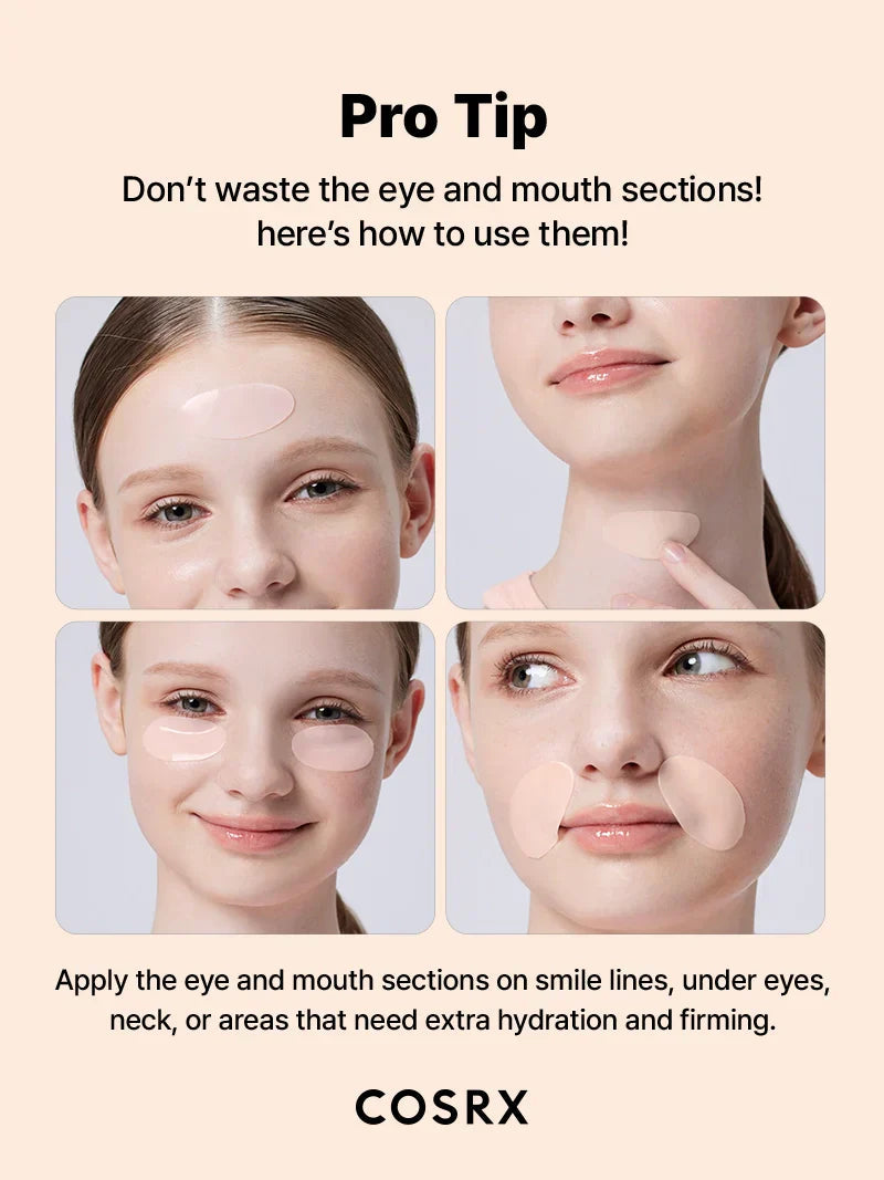 COSRX 5 PDRN Hyaluronic Acid Vital Hydrating Hydrogel Mask COSRX