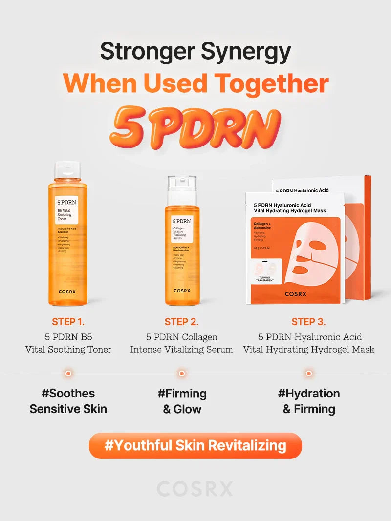 COSRX 5 PDRN Hyaluronic Acid Vital Hydrating Hydrogel Mask COSRX