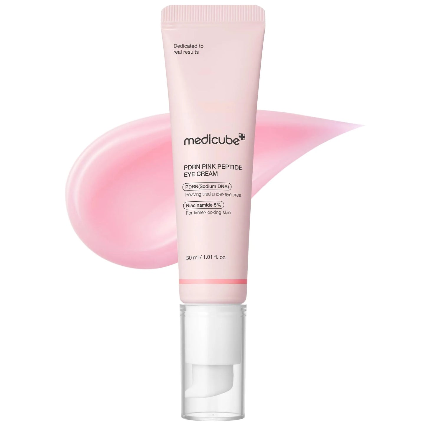 Medicube PDRN Pink Eternal Glow Ultimate regeneration system with 10 pieces, featuring skincare bottles and applicators for skin renewal.
