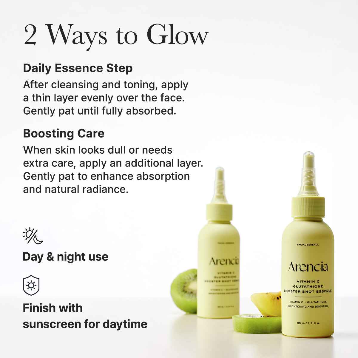ARENCIA Vitamin C Glutathione Brightening Trio Set