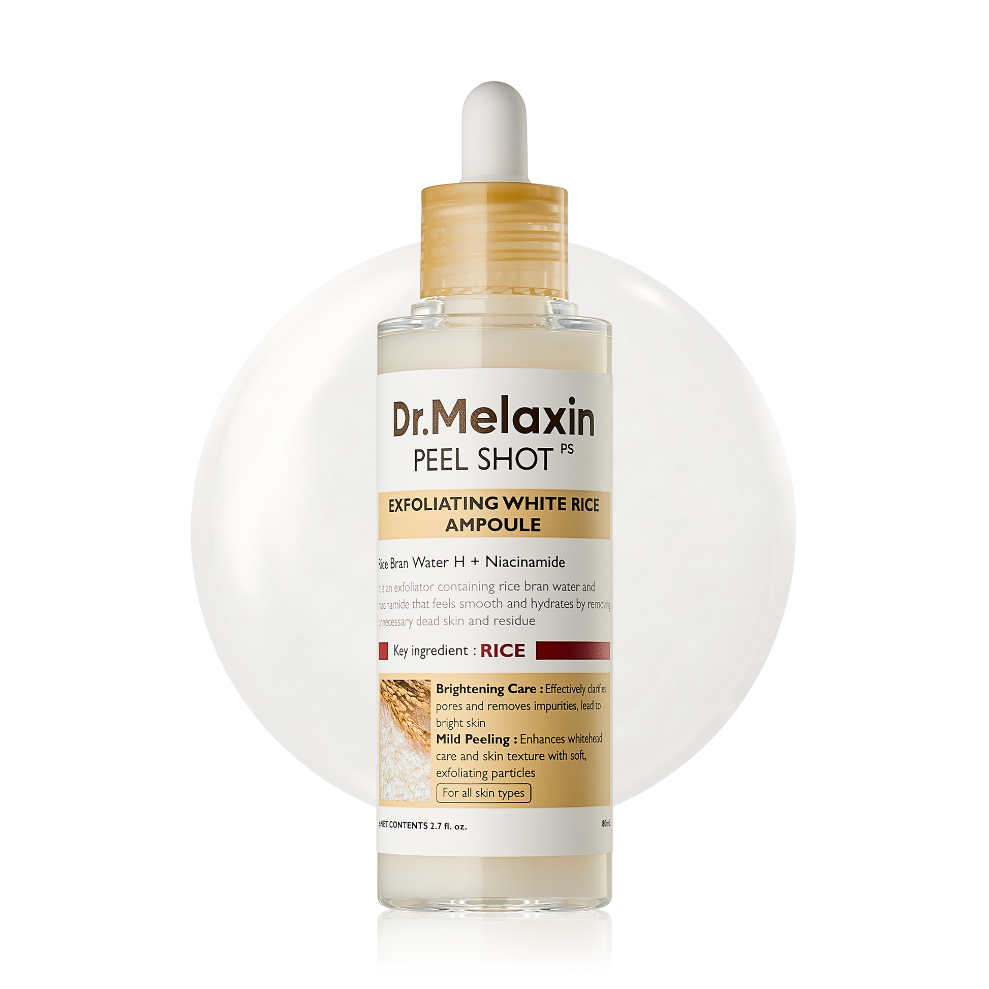 Dr.Melaxin Peel Shot Glow White Rice Trilogy Set Dr.Melaxin