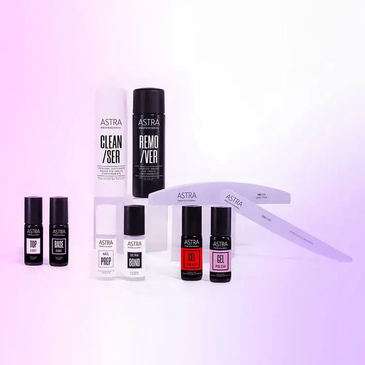 ASTRA Professional Manicure and Semi Permanent Kit UV LED Gel Polish Starter Kit - DOKAN