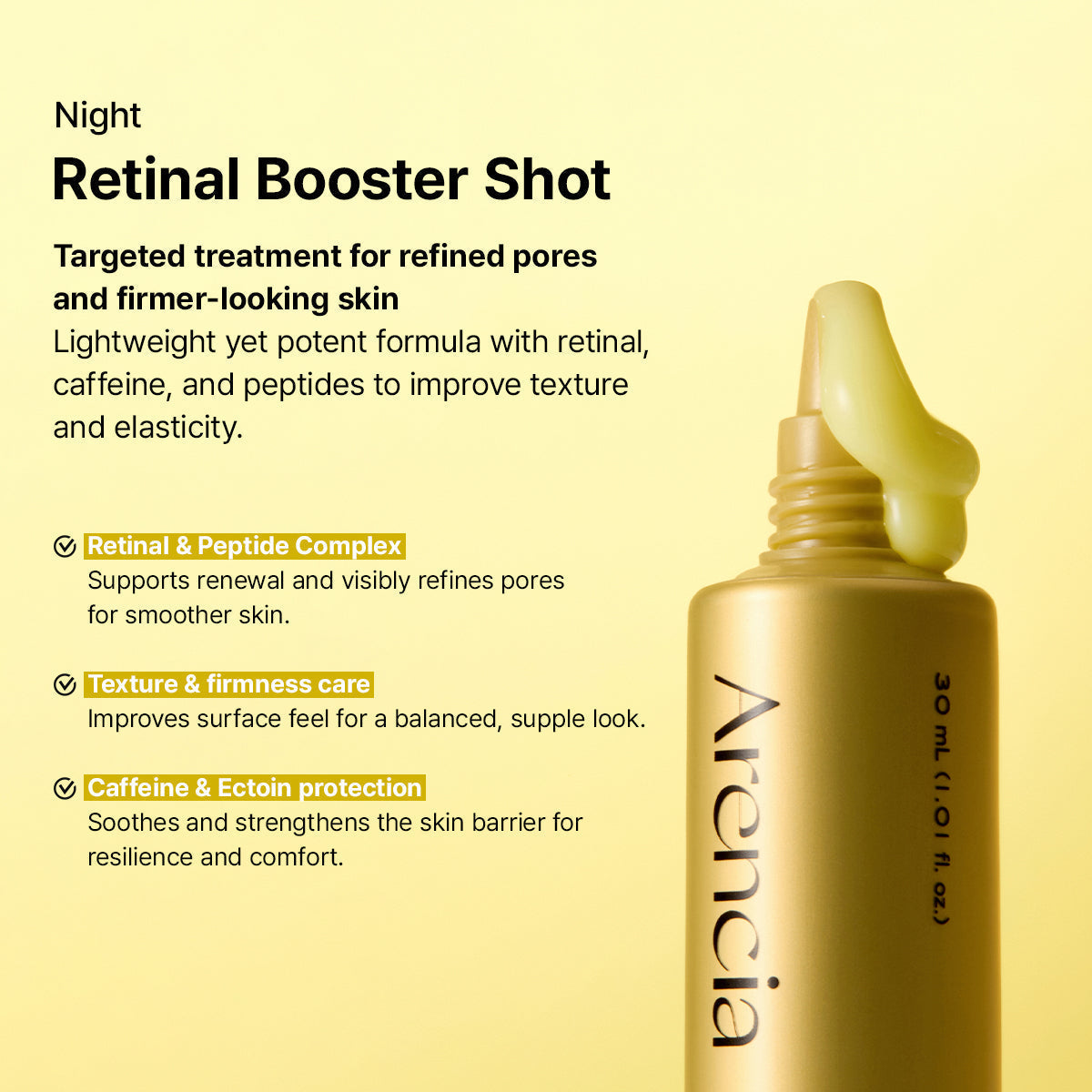 ARENCIA Booster Shot Retinal & Vitamin C Skin Renewal Duo ARENCIA