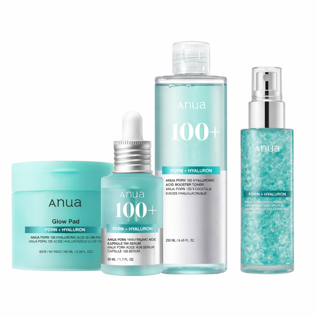 ANUA PDRN + Hyaluron Aqua Glow Ritual Set