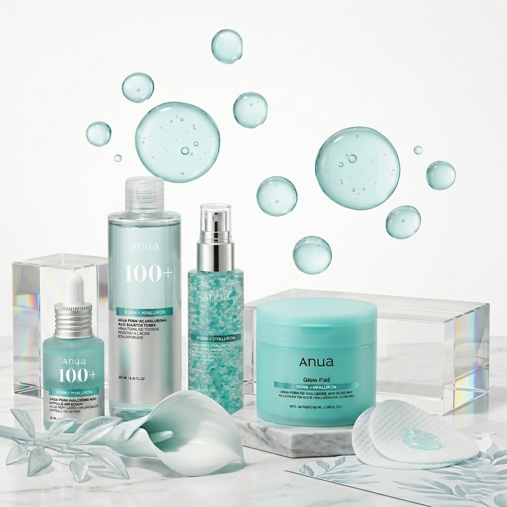 ANUA PDRN + Hyaluron Aqua Glow Ritual Set