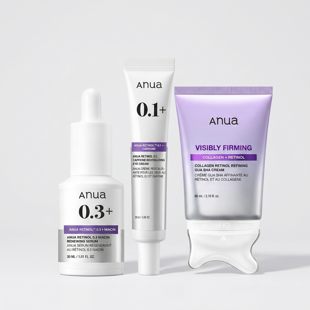 ANUA Retinol Skin Reset Trio