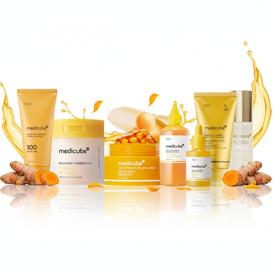 MEDICUBE Turmeric Glow Complete 7 Steps Skincare Set Medicube