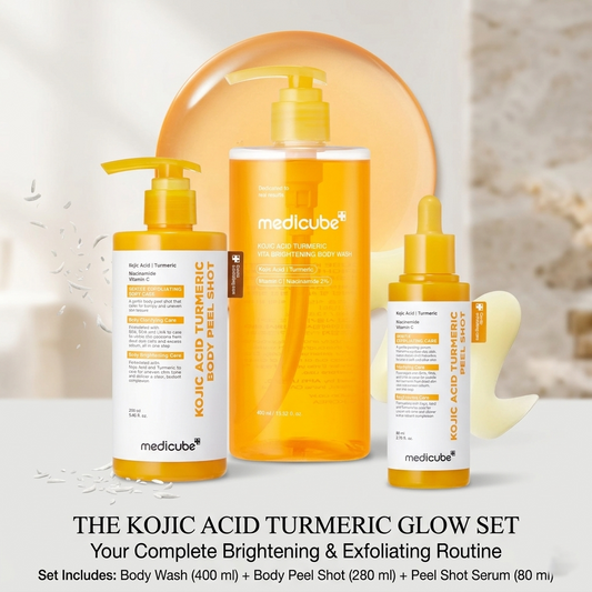 MEDICUBE Kojic Acid Turmeric Triolgy Glow Set