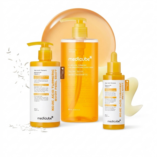 MEDICUBE Kojic Acid Turmeric Triolgy Glow Set