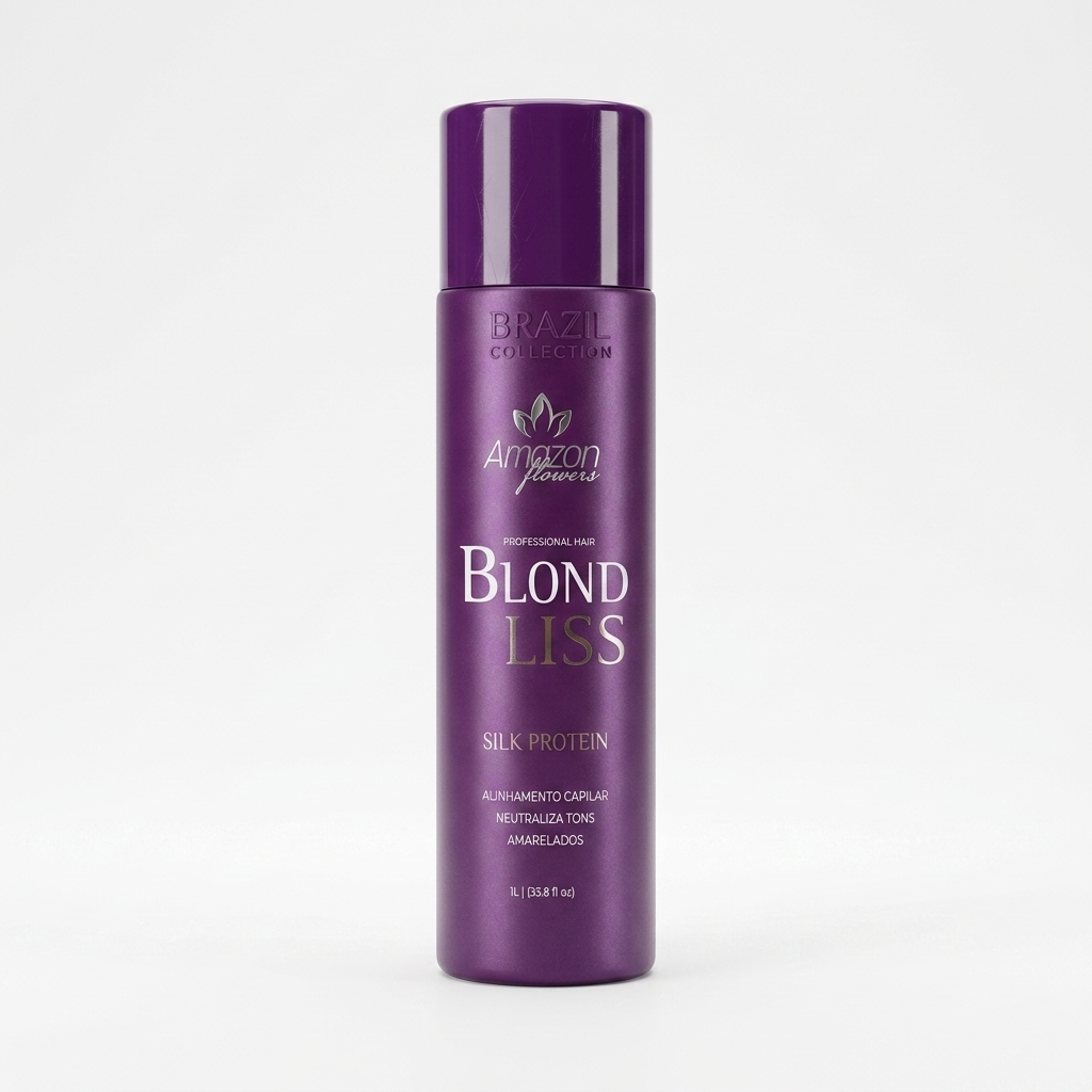Amazon Flowers Blond Liss Organic Hair Straightener 1000 ML