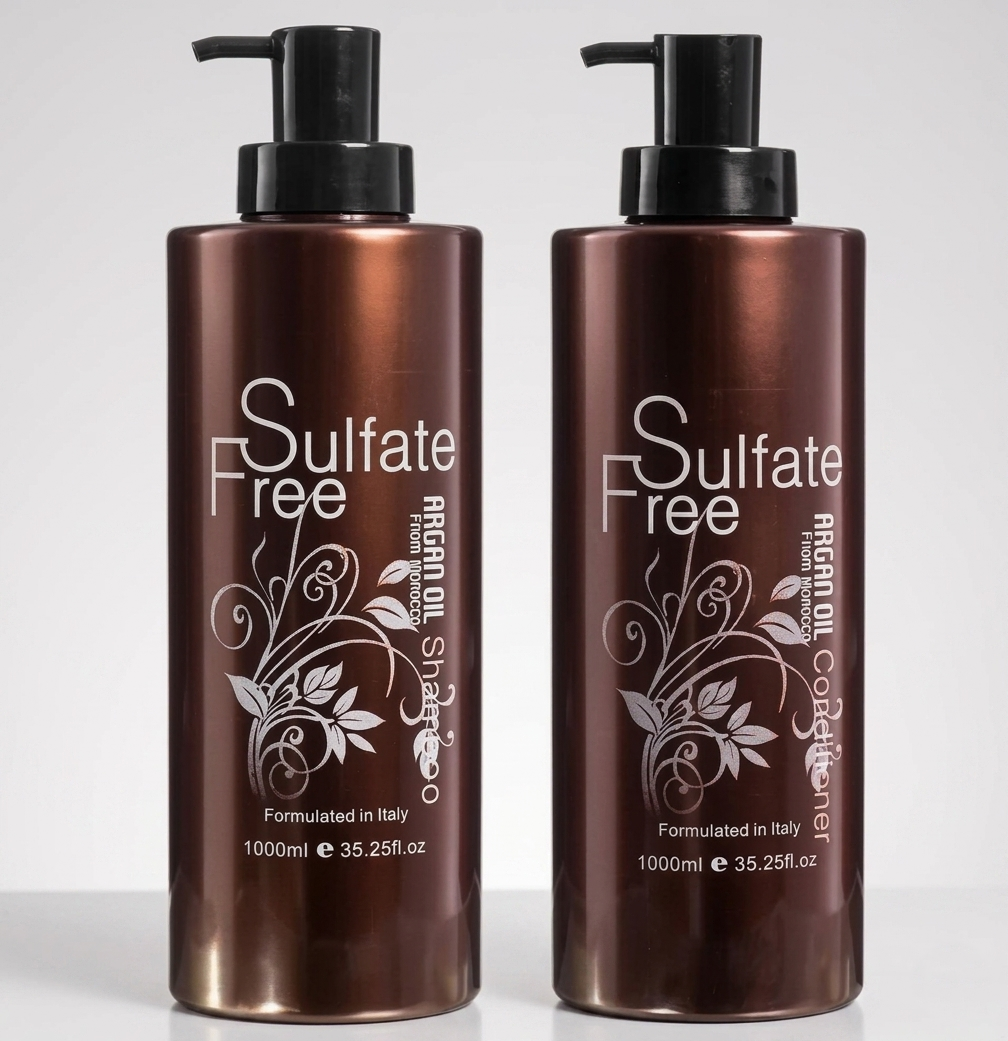 NUSPA Sulfate Free Argan Oil Hair Care Trio